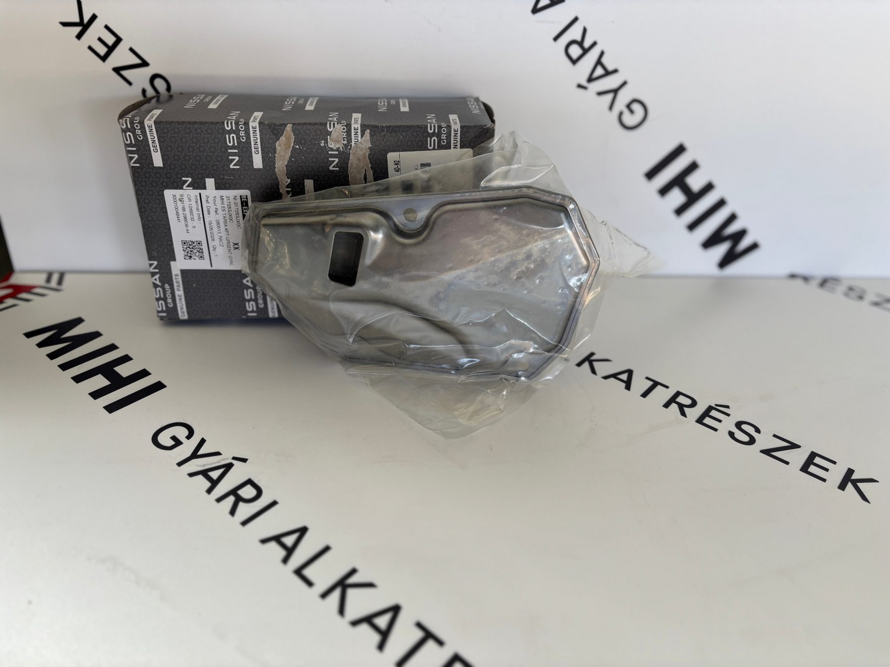 Nissan automata váltó olajszűrő 317283JX0C termékfotó 2