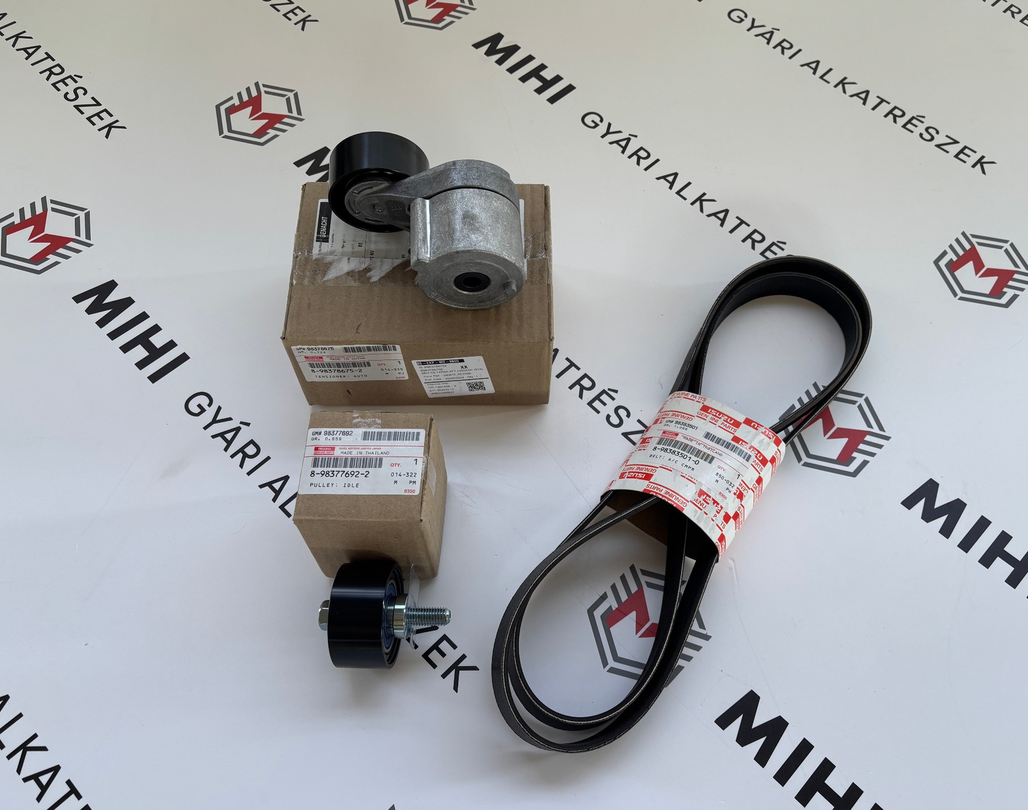 Isuzu D-Max automata szíjfeszítő 8983786752 termékfotó 2