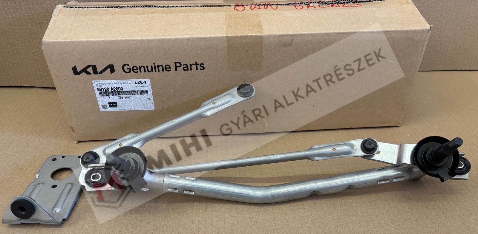 Hyundai / Kia gyári első ablaktörlő mechanika 98120A2000